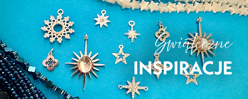 Półfabrykaty idealne do świątecznej biżuterii