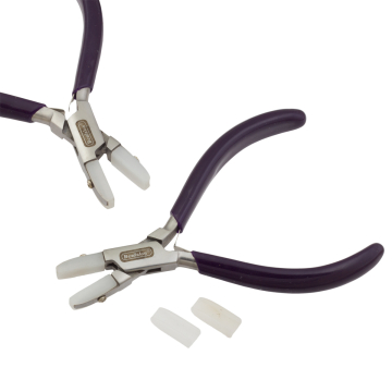 Beadalon szczypce płaskie z ochraniaczem Beadalon szczypce płaskie z ochraniaczem