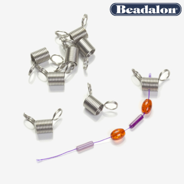 Beadalon sprężynki stopery do koralików duże 8mm