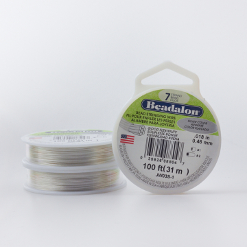 Beadalon linka powlekana 0.46mm silver