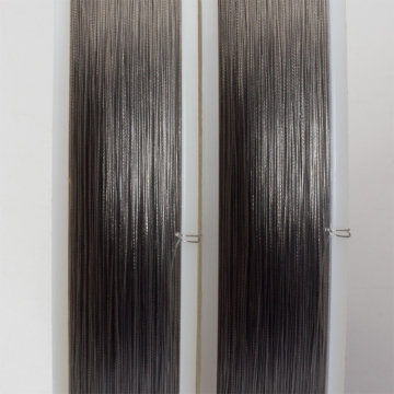 Linka stalowa Beadalon siedmiostrunowa 91m 0.25mm szara