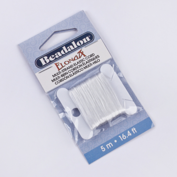 Beadalon gumka elastyczna wielowłóknista Elonga 0,7mm