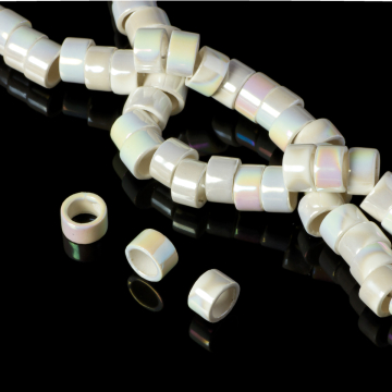 Ceramiczne walce białe 13x8mm