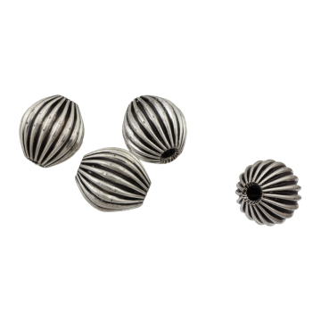 Przekładka kulki karbowane oksydowane 19mm