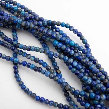 Lapis lazuli kulka gładka 3mm