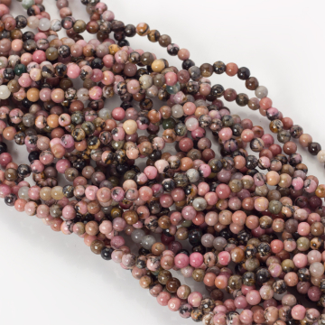 Rodonit kulki gładkie 4,5mm