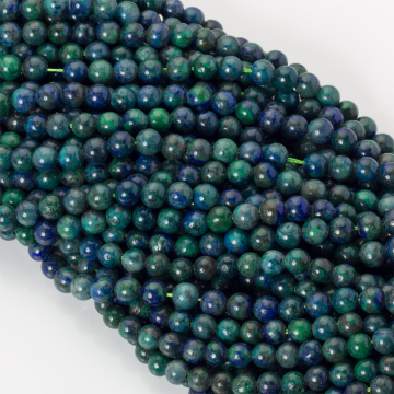 Azuryt kulka gładka 6mm