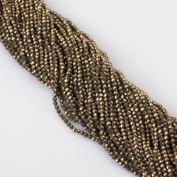 Piryt kulki fasetowane 3mm Piryt kulki fasetowane 3mm