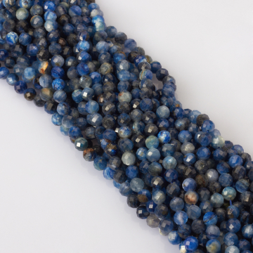 Kianit kulki fasetowane 6mm