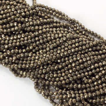 Piryt kulki fasetowane 4mm Piryt kulki fasetowane 4mm