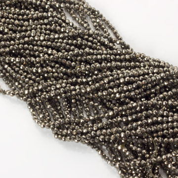Piryt kulki fasetowane 3mm Piryt kulki fasetowane 3mm