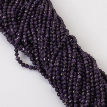 Czaroit kulka fasetowana dobarwiana 4.5mm