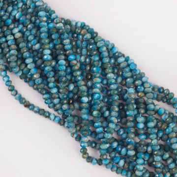 Apatyt oponka fasetowana 3x4mm