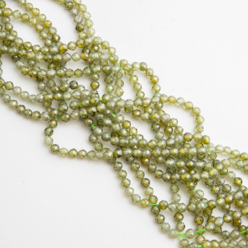 Cyrkonia kulka fasetowana 4mm