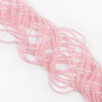 Kryształ górski różowy kulka gładka 2.5mm