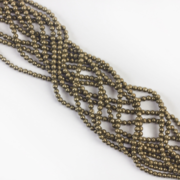 Piryt kulka gładka 3mm Piryt kulka gładka 3mm