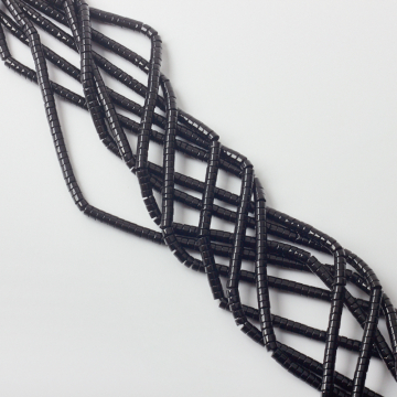 Onyks krążek gładki 4,5x2,5mm