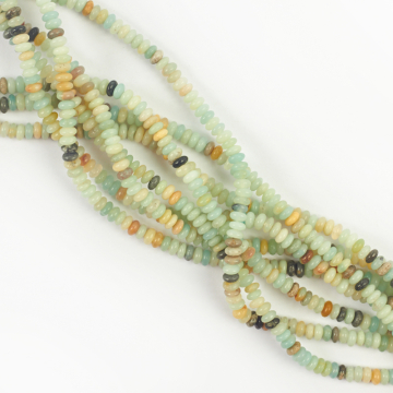 Amazonit dysk gładki 4,5mm