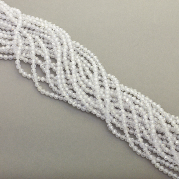 Cyrkonia biała kulka fastowana 3mm Cyrkonia biała kulka fastowana 3mm