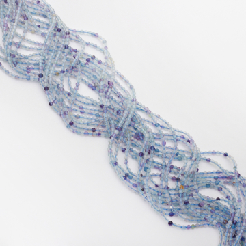 Fluoryt kulka fasetowana 2mm