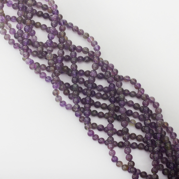 Ametyst kulka gładka 4,5mm