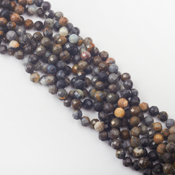 Amazonit kulka fasetowana 8mm