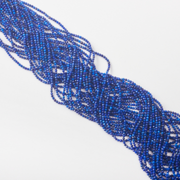 Lapis lazuli kulka fasetowana 2mm