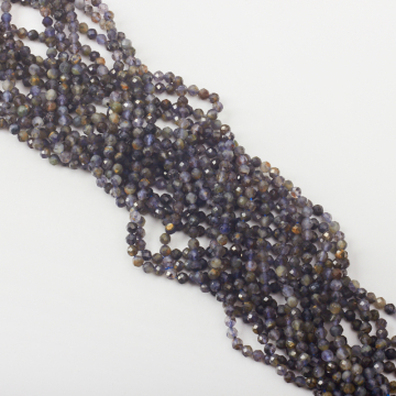 Iolit kulka fasetowana 4,5mm