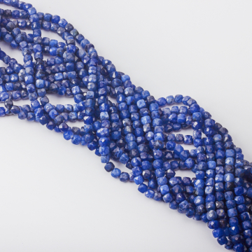 Sodalit kostka fasetowana 4,5mm