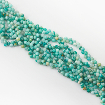 Amazonit kropla fasetowana 6mm