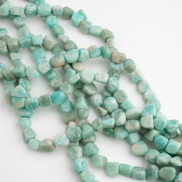 Amazonit bryłka nieregularna 6-10mm
