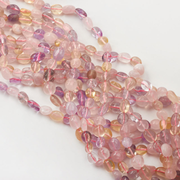 Mix kryształów górskich bryłka nieregularna 8x10mm