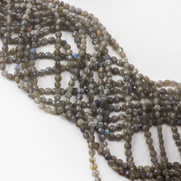 Labradoryt dysk fasetowany 5mm