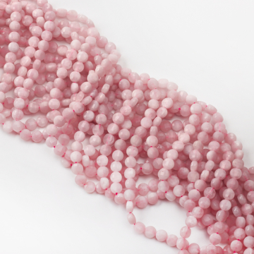 Kryształ górski dysk fasetowany 6mm