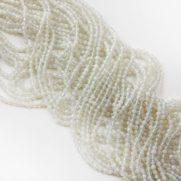 Opal syntetyczny kulka fasetowana 4mm