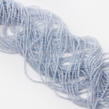 Akwamaryn kulka fasetowana 2,5mm