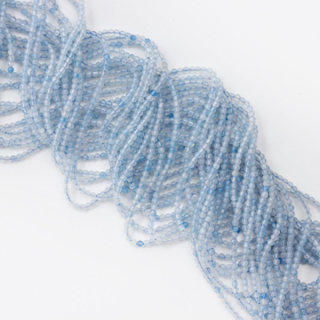 Akwamaryn kulka gładka 3mm