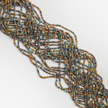 Turkus oponka fasetowana 2x3mm