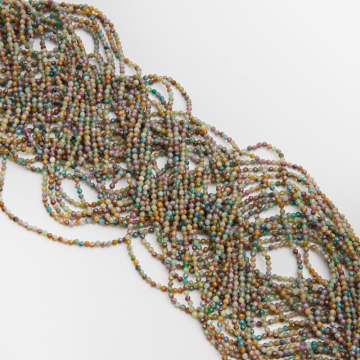 Mix szafir kulka fasetowana 2,5mm