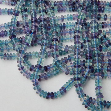 Fluoryt dysk fasetowany 2x4mm