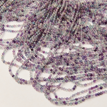 Fluoryt kulka fasetowana 3mm