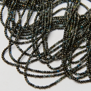 Akwamaryn gwieździsty kulka gładka 3mm