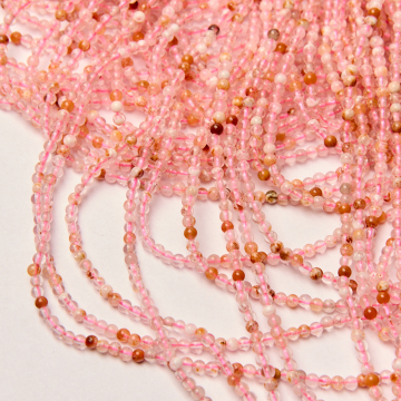 Kryształ górski fantom kulka gładka 3mm