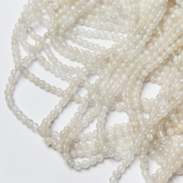 Kamień księżycowy kulka gładka 4mm