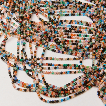 Mix kamieni kostka fasetowana 2x2mm