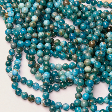 Apatyt kulka gładka 6mm