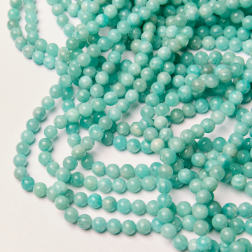 Amazonit kulka gładka 6,5mm