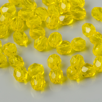 Fire Polish Lemon (80010) 4mm