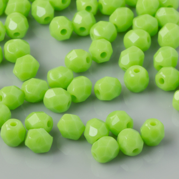 Fire Polish Opaque - Olivine (53300) 4mm