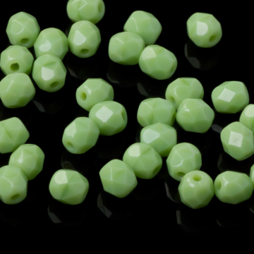 Fire Polish Opaque - Olivine (53200) 4mm